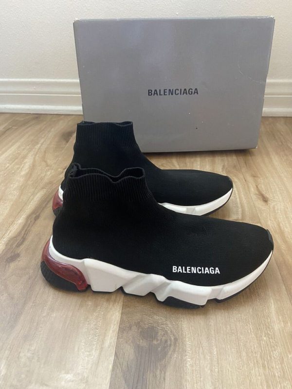 بالنسیاگا جورابی اسپید ترینر ایر قرمز Balenciaga sock speed trainer red air