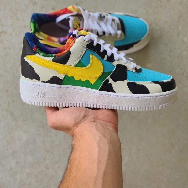 نایک ایر فورس ۱ بدون ساق اس کیو سی چانکی دانکی Nike air force 1 SQC chunky dunky