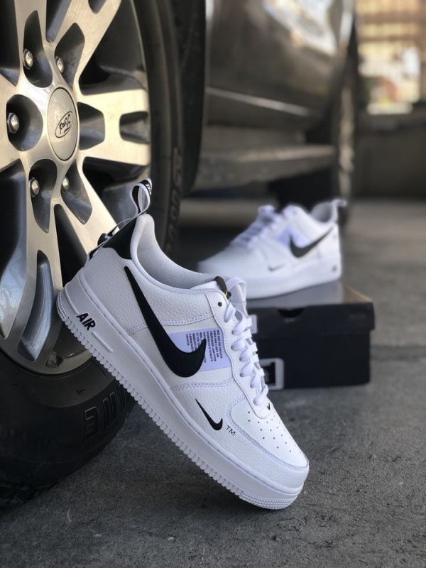 نایک ایر فورس ۱ بدون ساق یوتیلیتی سفید Nike air force 1 utility white