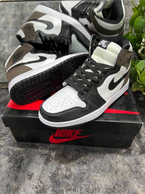 نایک ایر جردن ۱ ساقدار موکا قهوه ای Nike air jordan 1 high dark mocha - Image 3