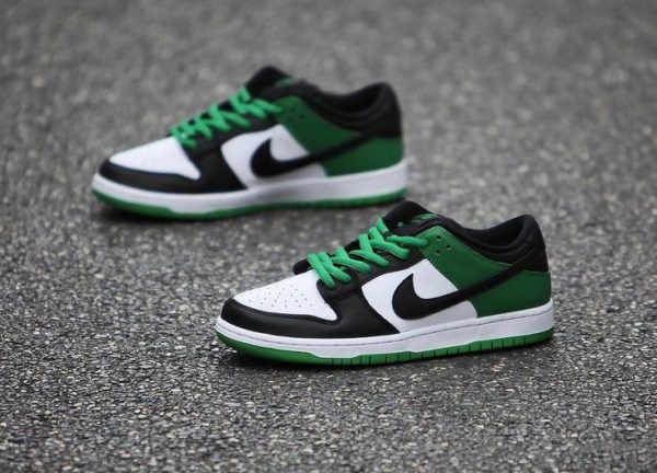 نایک اس بی دانک بدون ساق سبز کلاسیک Nike sb dunk low classic green