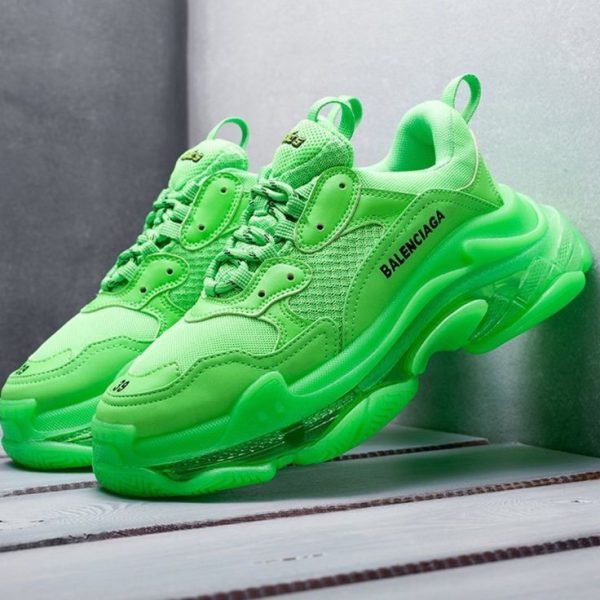 بالنسیاگا تریپل اس سبز Balenciaga triple s green - Image 2