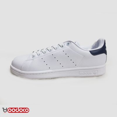 کتانی آدیداس استن اسمیت سفید سورمه ای Adidas stan Smith white navy