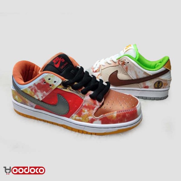 کتانی نایک اس بی دانک بدون ساق استریت هکر Nike sb dunk low street hawker