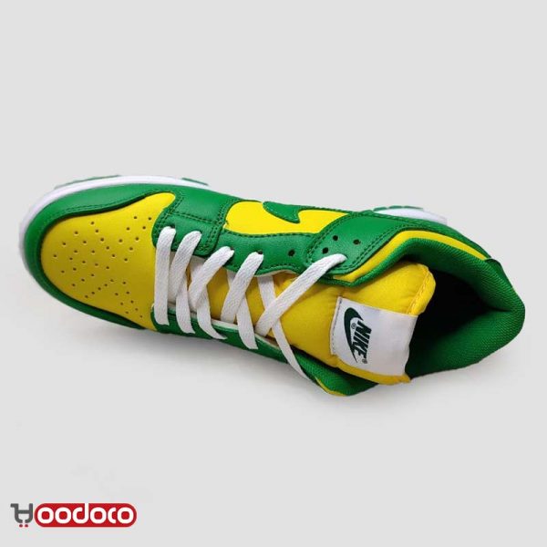 کتانی نایک اس بی دانک بدون ساق برزیل سبز زرد Nike sb dunk low Brazil green and yellow