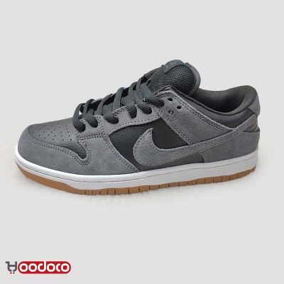 کتانی نایک اس بی دانک بدون ساق ریگنینگ چمپ طوسی مشکی Nike sb dunk low reigning champ grey and black