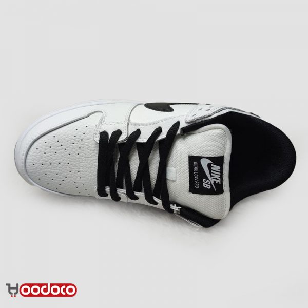 کتانی نایک اس بی دانک بدون ساق سفید Nike sb dunk low white