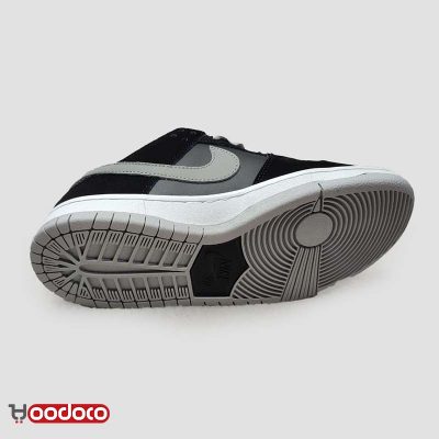 کتانی نایک اس بی دانک بدون ساق شادو مشکی طوسی Nike sb dunk low shadow black and grey