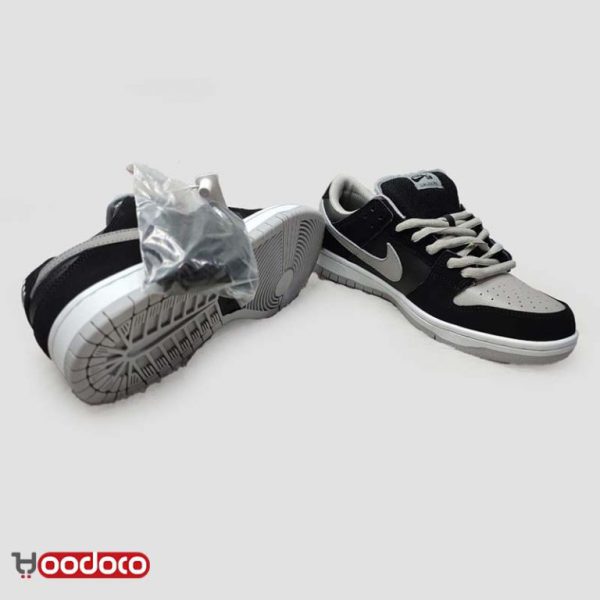 نایک اس بی دانک بدون ساق شادو مشکی طوسی Nike sb dunk low shadow black and grey - Image 3