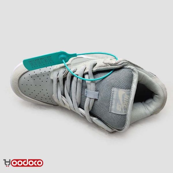 کتانی نایک اس بی دانک بدون ساق طوسی کرمی Nike sb dunk low grey and cream