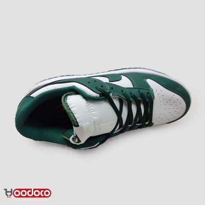 کتانی نایک اس بی دانک بدون ساق میشیگان استیت سبز سفید Nike sb dunk low Michigan state green and white