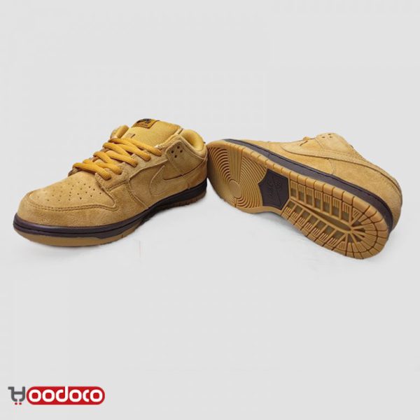 نایک اس بی دانک بدون ساق خردلی ویت موکا Nike sb dunk low wheat mocha - Image 3