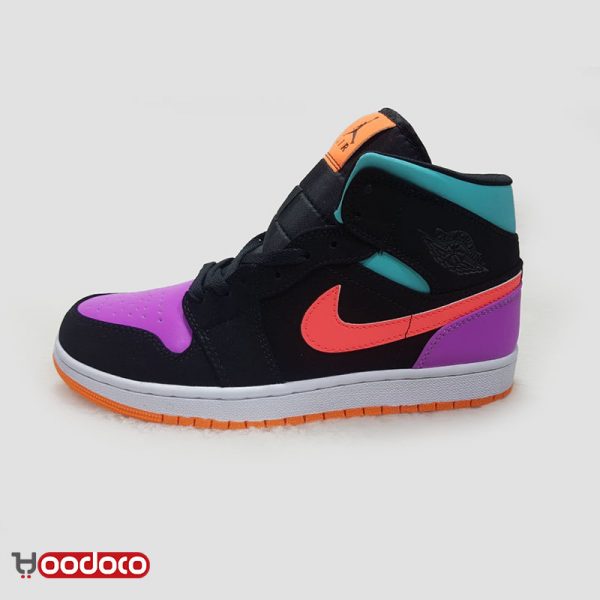 کتانی نایک ایر جردن ۱ آبنبات رنگی Nike air jordan 1 mid candy