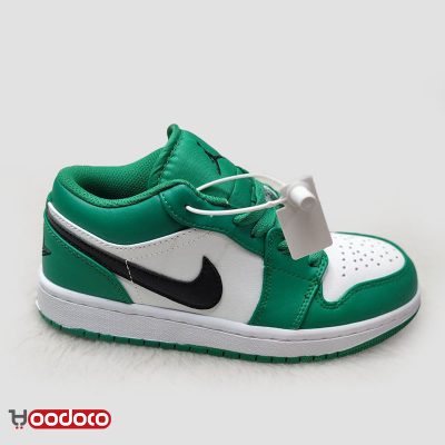 کتانی نایک ایر جردن ۱ بدون ساق پاین سبز Nike air jordan 1 low pine green