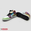 کتانی نایک ایر جردن ۱ مولتی کالر Nike air Jordan 1 mid multi colour