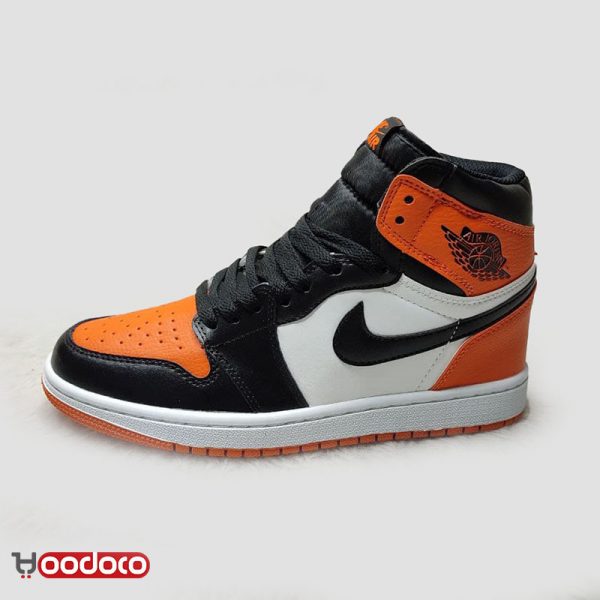 کتانی نایک ایر جردن ۱ نارنجی Nike air Jordan 1 high orange