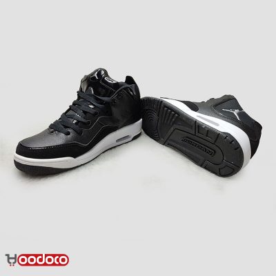 کتانی نایک ایر جردن ۳ کورت ساید ۲۳ مشکی Nike air Jordan 3 courtside 23 black