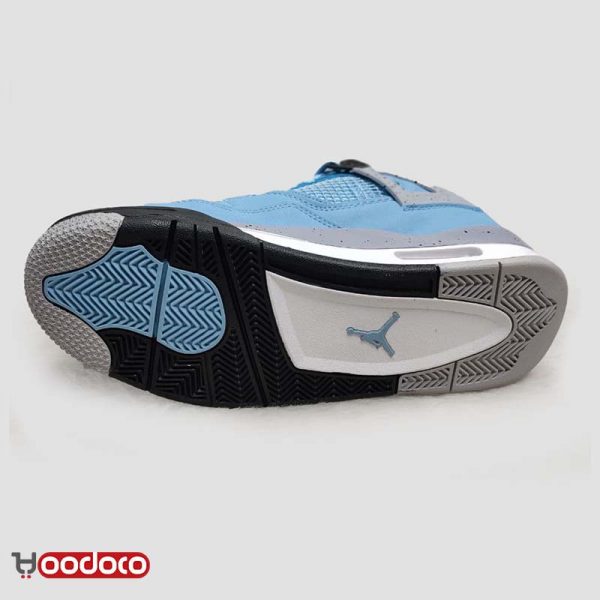 کتانی نایک ایر جردن ۴ یونیورسیتی آبی Nike air jordan 4 university blue