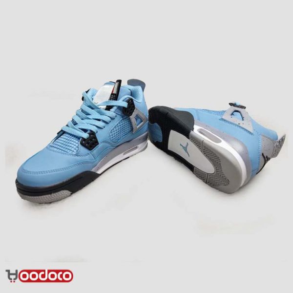 نایک ایر جردن ۴ یونیورسیتی آبی Nike air jordan 4 university blue - Image 3