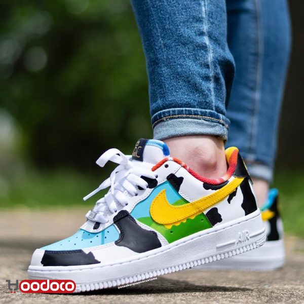 کتانی نایک ایر فورس ۱ اس کیو سی چانکی دانکی Nike air force 1 SQC chunky dunky