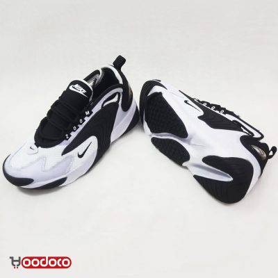 نایک زوم ۲۰۰۰ مشکی سفید Nike zoom 2000 black white