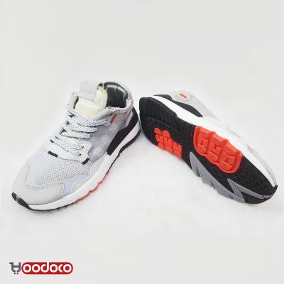 آدیداس نایت جوگر طوسی Adidas nite jogger gray