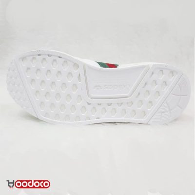 آدیداس ان ام دی رانر گوچی زنبوری سفید Adidas nmd runner gucci bee white