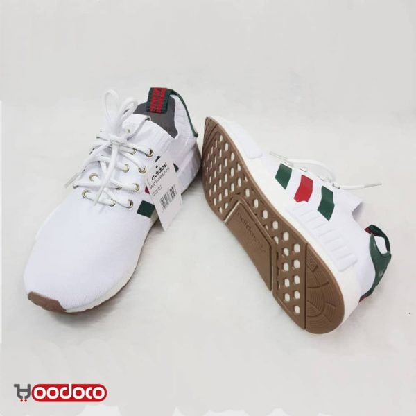 آدیداس ان ام دی رانر گوچی سفید Adidas nmd runner Gucci white