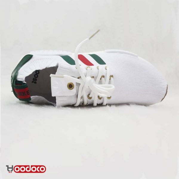 آدیداس ان ام دی رانر گوچی سفید Adidas nmd runner Gucci white