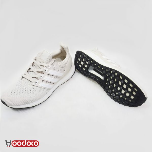 کفش آدیداس اولترا بوست کرمی Adidas ultra boost cream