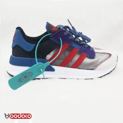 کفش ادیداس ایکس پلار آبی کرمی Adidas x-plr blue and cream