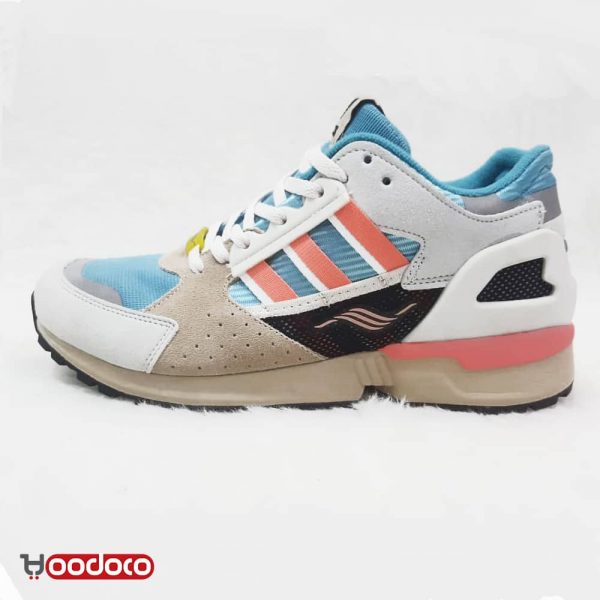 کفش ادیداس زد-ایکس 10000 آبی کرمی Adidas zx 10000 blue and cream