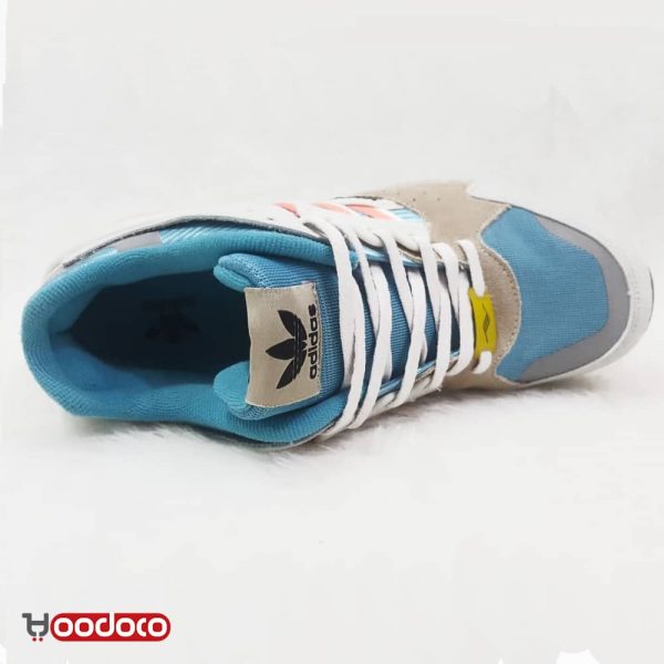 کفش ادیداس زد-ایکس 10000 آبی کرمی Adidas zx 10000 blue and cream