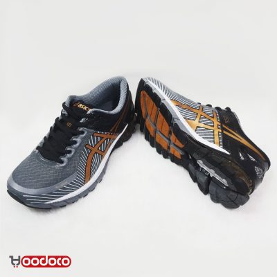 کفش اسیکس ژله ای طوسی Asics gel gray