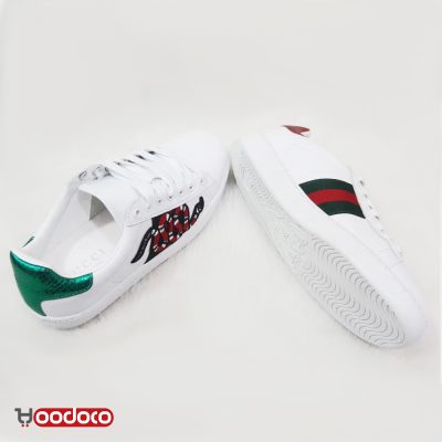 گوچی ماری سفید Gucci snake white