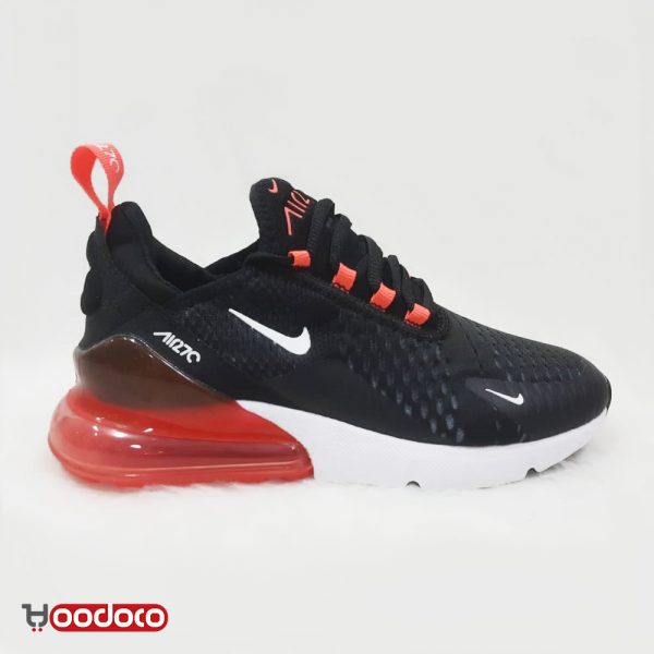 نایک ایر مکس 270 مشکی نارنجی Nike air max 270 black orange