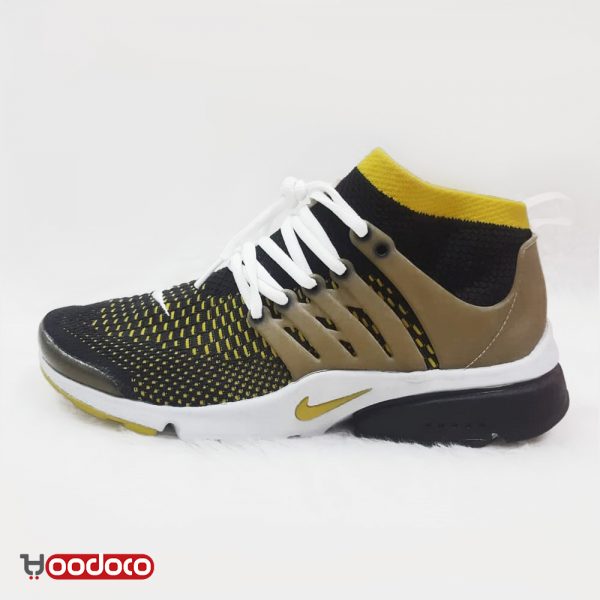 کتونی نایک پرستو جورابی زرد Nike Presto extreme socks yellow