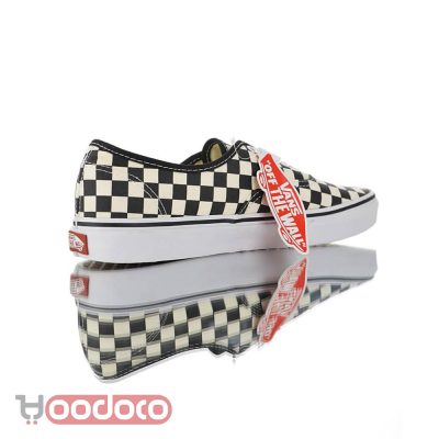 کفش ونس کلاسیک شطرنجی مشکی و سفید vans authentic checker black and white