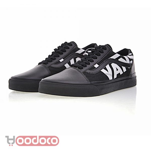 کفش ونس اولد اسکول نوشته ونس مشکی vans Old Skool writing vans black