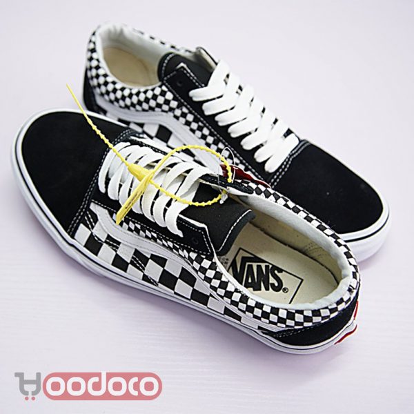 کفش ونس اولد اسکول شطرنجی ریز vans Old Skool checker small