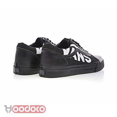 کفش ونس اولد اسکول نوشته ونس مشکی vans Old Skool writing vans black