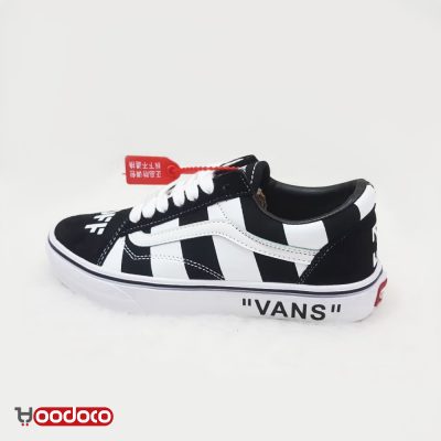 ونس آف وایت مشکی Vans Old Skool off white black