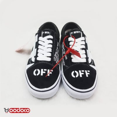 ونس آف وایت مشکی Vans Old Skool off white black