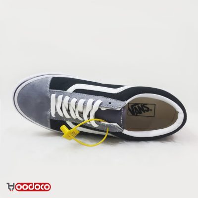 کفش ونس اولد اسکول طوسی مشکی Vans Old Skool gray black