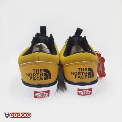 کفش ونس او لداسکول نورث فیس زرد Vans Old Skool the north face yellow