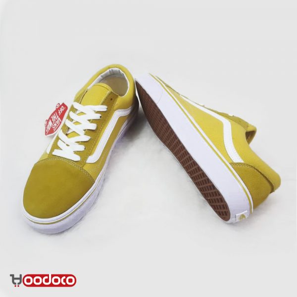 کفش ونس اولد اسکول زرد Vans Old Skool yellow