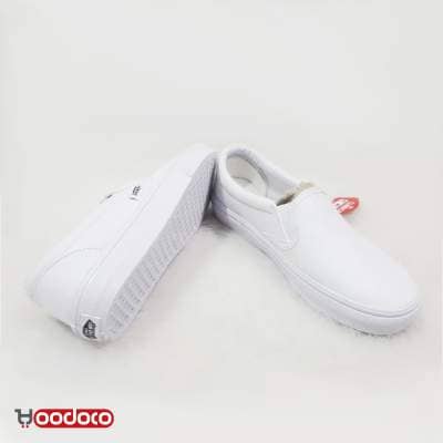 کفش ونس کالج سفید Vans slip on white