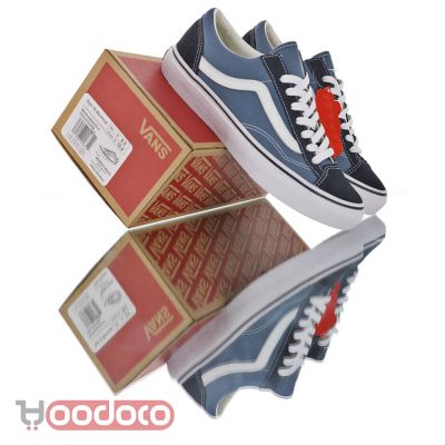 کفش ونس اولد اسکول آبی vans Old Skool blue