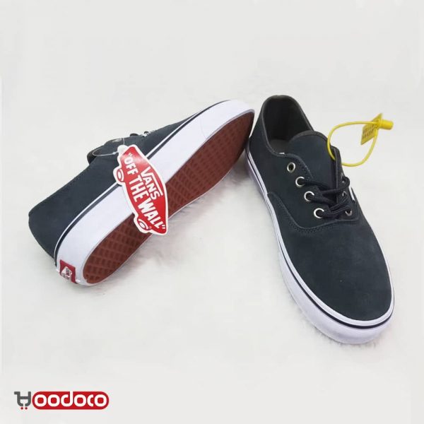 کفش ونس کلاسیک مخملی طوسی Vans Authentic grey