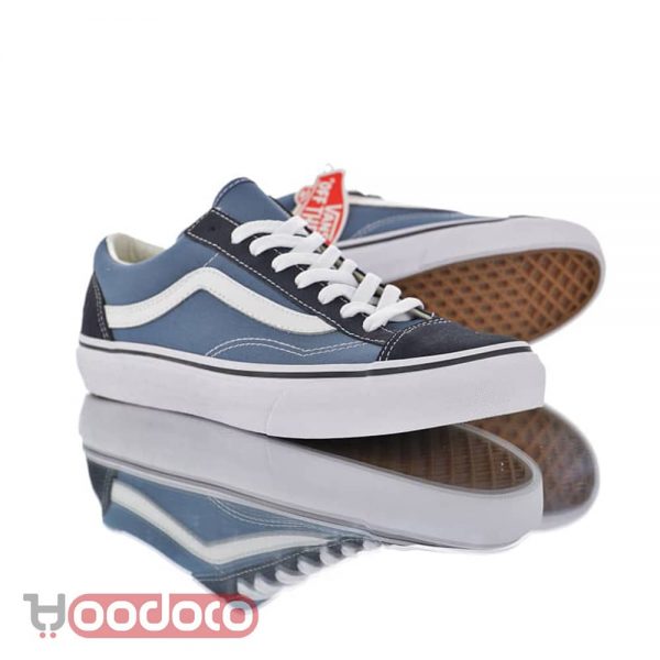 کفش ونس اولد اسکول آبی vans Old Skool blue